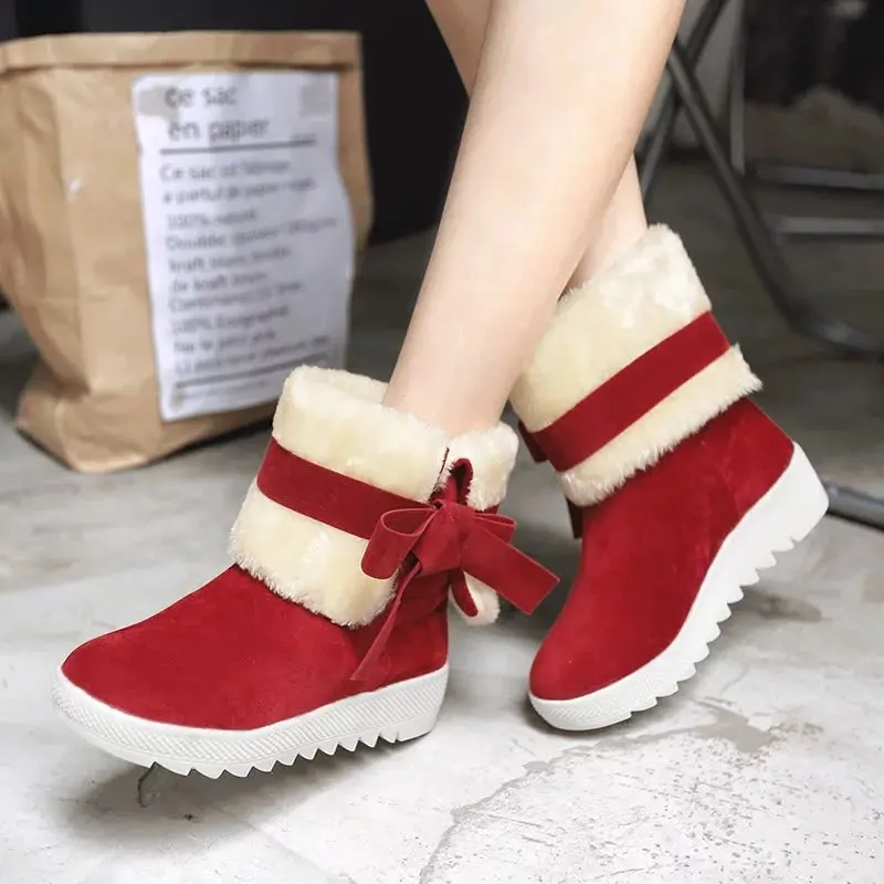 

Warm Snow Boots bota feminina Ankle Boot botas mujer invierno Women Boots Female Winter Shoes