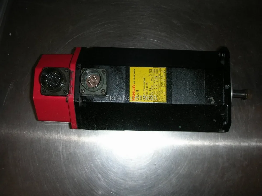 FANUC AC Серводвигатель A06B-0512-B002, используемый для станка с ЧПУ