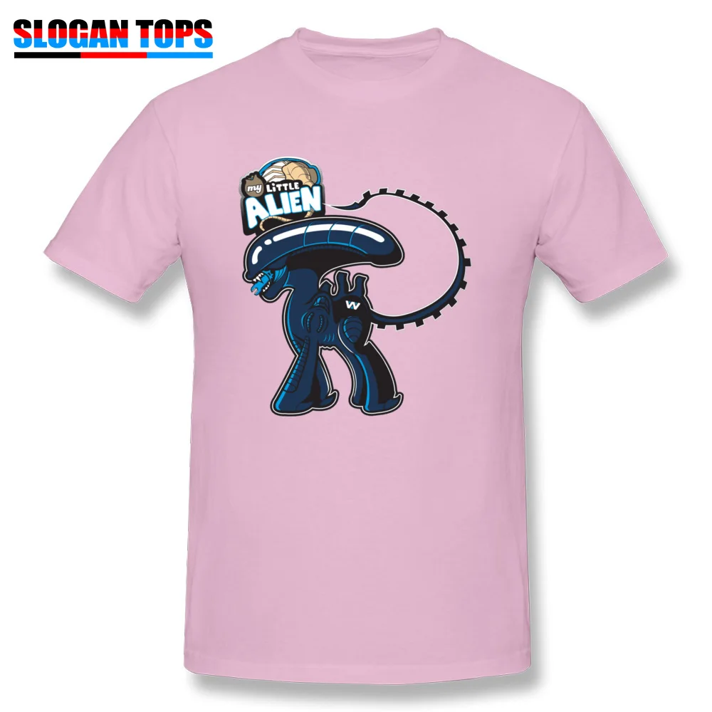 Prevalent Men Tshirts My Little Alien 18716 3D Printed Tees All Cotton Short Sleeve Printed On Tops Tees O Neck My Little Alien 18716 pink