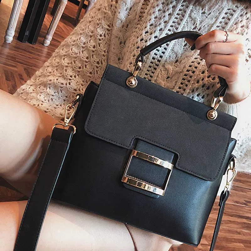 Women Luxury Leather Handbag Metal Hasp Female Messenger Bag Large Casual Lady Shoulder Bag Fashion Travel Crossbody SS7053 (4)