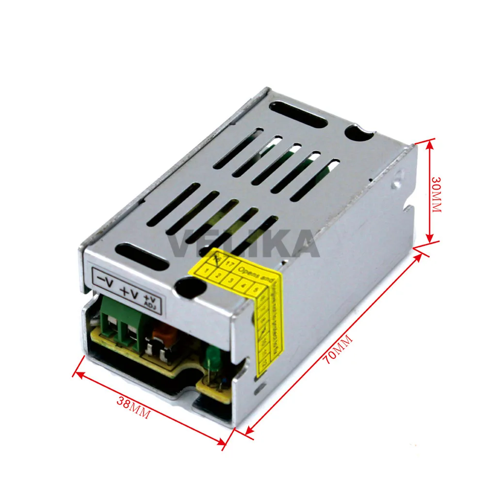 Драйвер источника питания Mini Size DC24 0 63 A 15 Вт AC DC 24 В источники для светодиодной