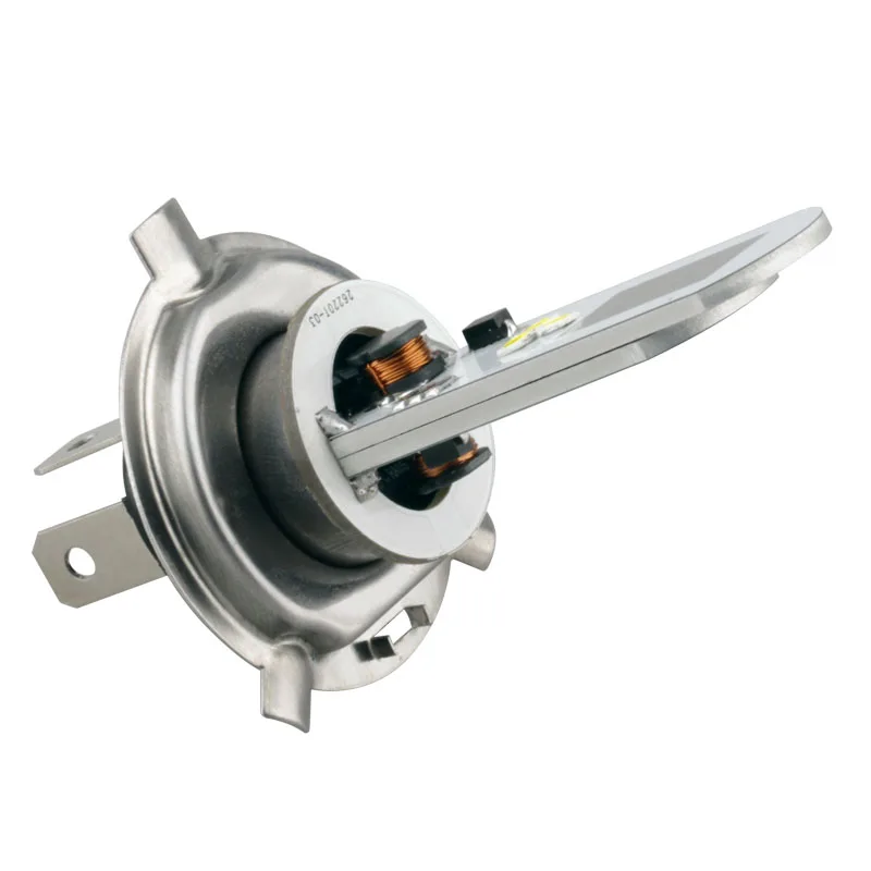 CJXMX 1X H4 светодиодные лампы для фар мотоцикла 6SMD 1400LM мото лампа скутера фары DRL