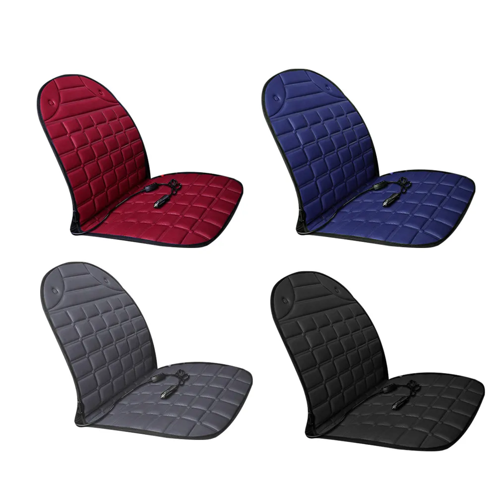 Car Heated Seat Cushion Cover Auto 12V Heating Heater Warmer Pad