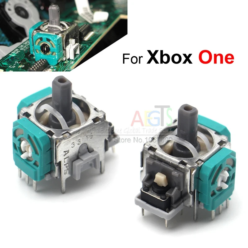 

10Pcs ALPS 3D Joystick for XboxOne Caps Thumbstick Sensor 3D Analog Module Joystick Axis for XBox One Controller Case