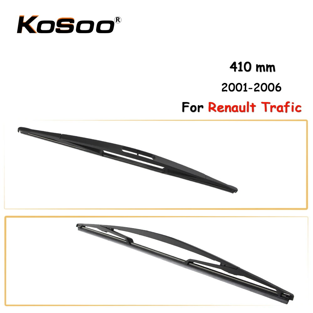 KOSOO Auto Rear Car Wiper Blade For Renault Trafic,410 mm 2001 2006