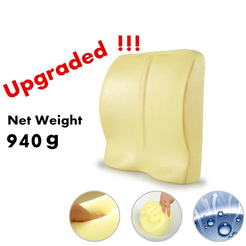 Подушка PurenLatex из пены с эффектом памяти 40*41*10|memory foam pillow|foam pillowspine pillow |