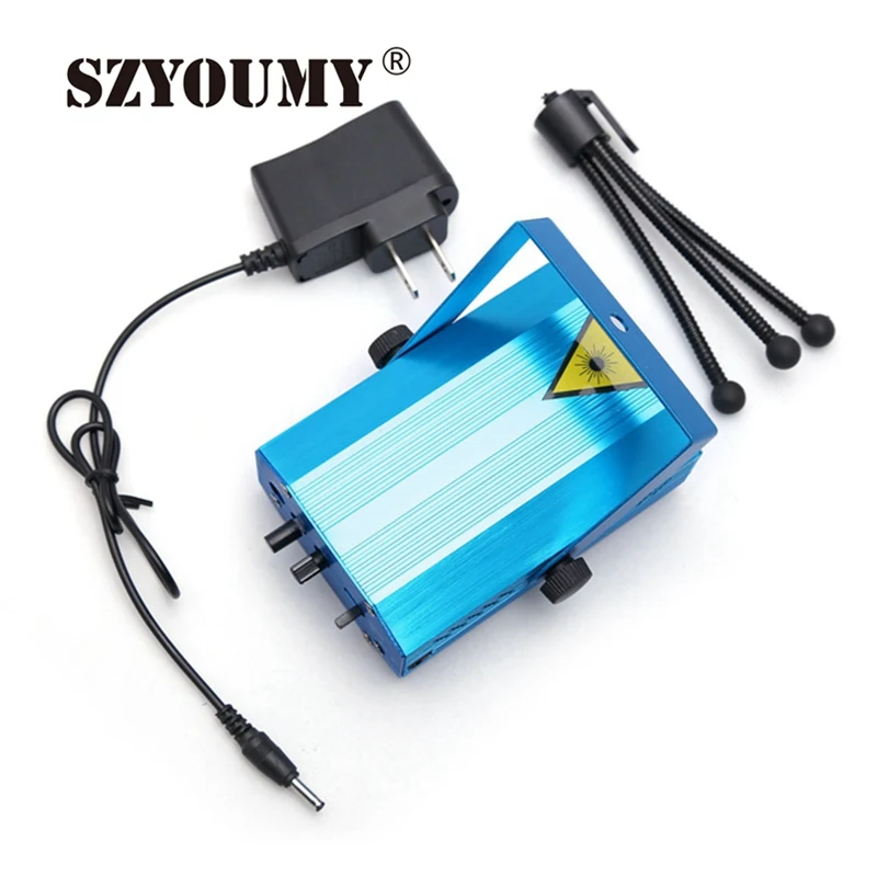 

SZYOUMY 4 In 1 5 in 1 6 IN 1 Mini Automatic Control Laser Projector Light Lighting Disco Stage Xmas Party Show Club Star Bar