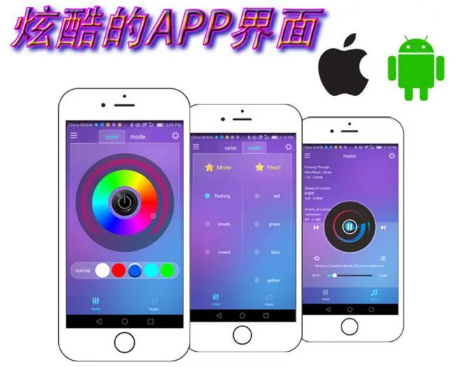 Новое поступление DC12-24V Bluebooth музыка светодиодный RGB контроллер IOS под управлением Android светодиодный RGB полосы ламповый модуль полосы KTV отель