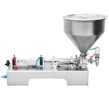 

stainless steel multi-function filling machine chili sauce sesame paste paste liquid dual-use pneumatic filling machine