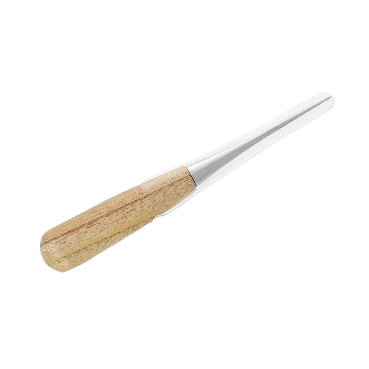 DoreenBeads Awl Tool Wooden Haft With Cap Protective Natural 11.2cm x 1