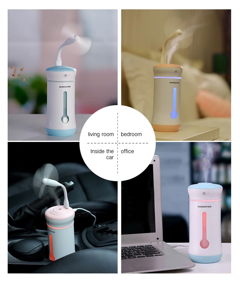 mini car air humidifier diffuser essential oil