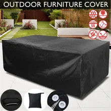 Покрытие мебели погода сад открытый патио ротанговый столовый набор Защита от солнца