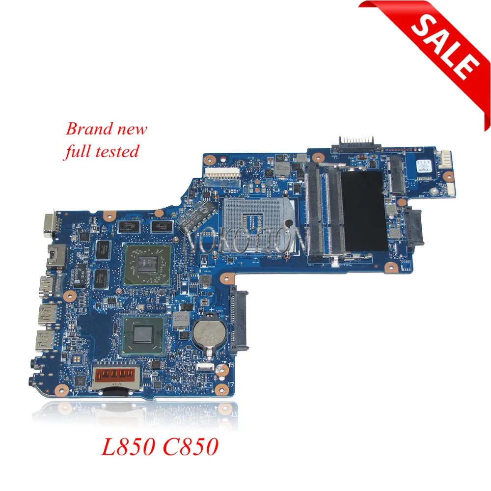 Материнская плата NOKOTION H000051770 для ноутбука toshiba satellite L850 C850 материнская ATI HD 7670M 1 Гб