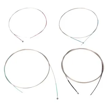 

2X New Hot Sale 44.09 inch Sensitive Nickel Silver Wound Cello Strings 4/4 Set