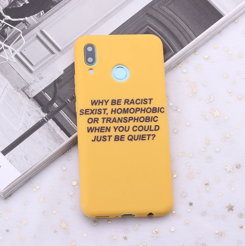 Силиконовый чехол для телефона Huawei Honor Mate 10 20 Nova P20 P30 P Smart Faith Хорошие цитаты Tumblr