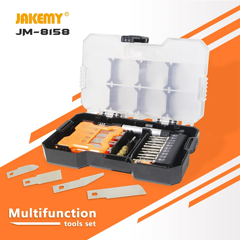 

JM-8158 Laptop Screwdriver Set Professional Repair Hand Tools Kit for Mobile Phone Computer Electronic Model DIY Repair
