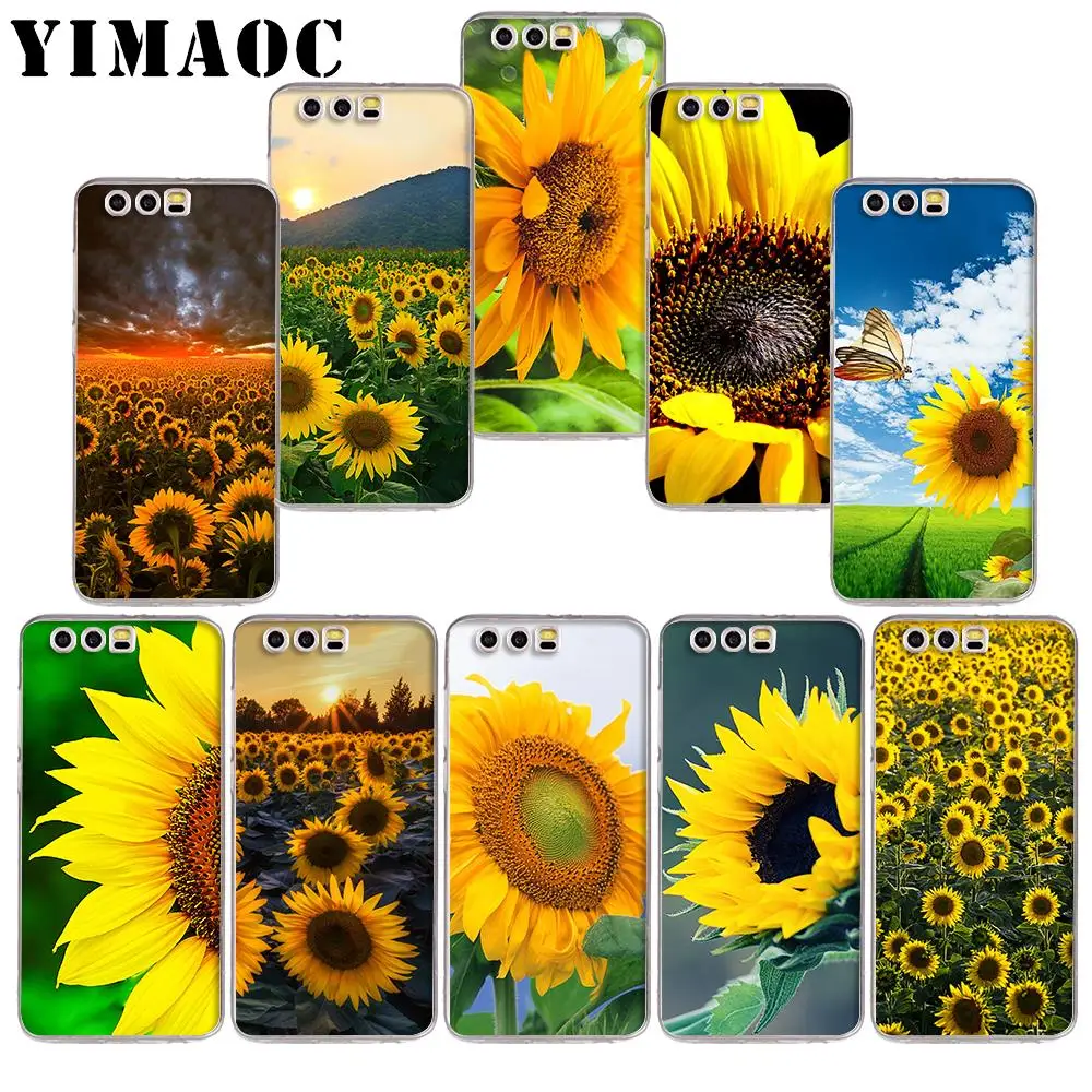

YIMAOC 263z Sunflower Soft TPU Case for Huawei Honor 10 9 lite 7A Pro 7C 7X 8X Nove 3 3i