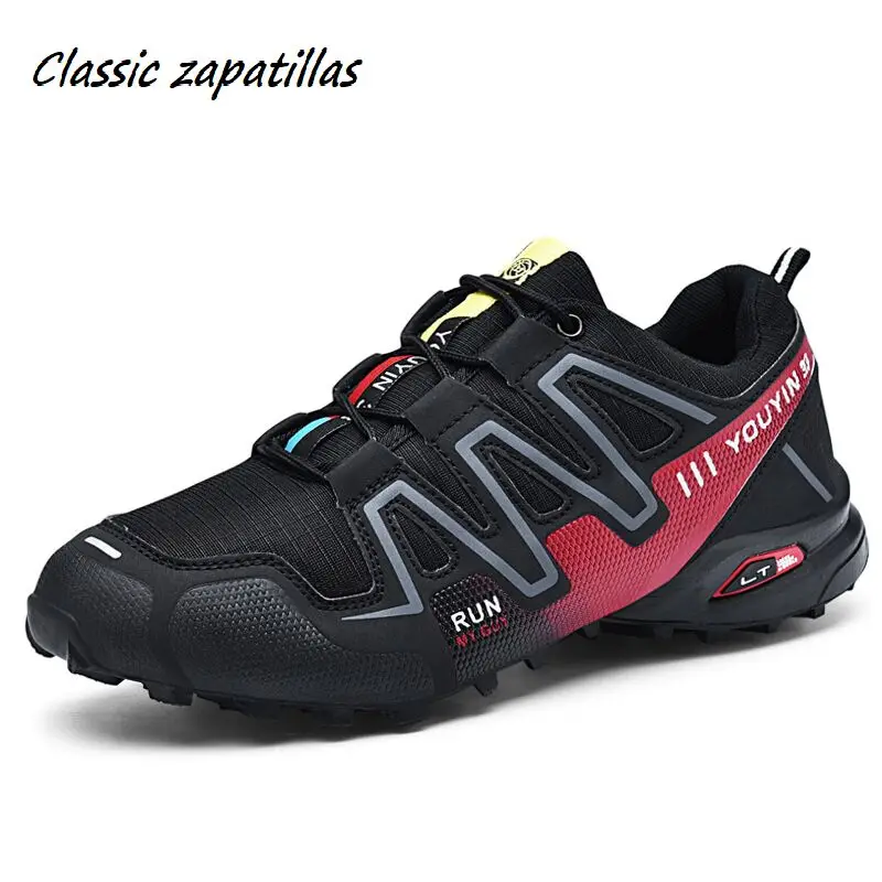 

Classic Zapatillas Hot Sell Vulcanize Shoes Men Casual Outdoor Damping Sneakers Men Plus Size Male Footwear Red Vulcanize Shoes