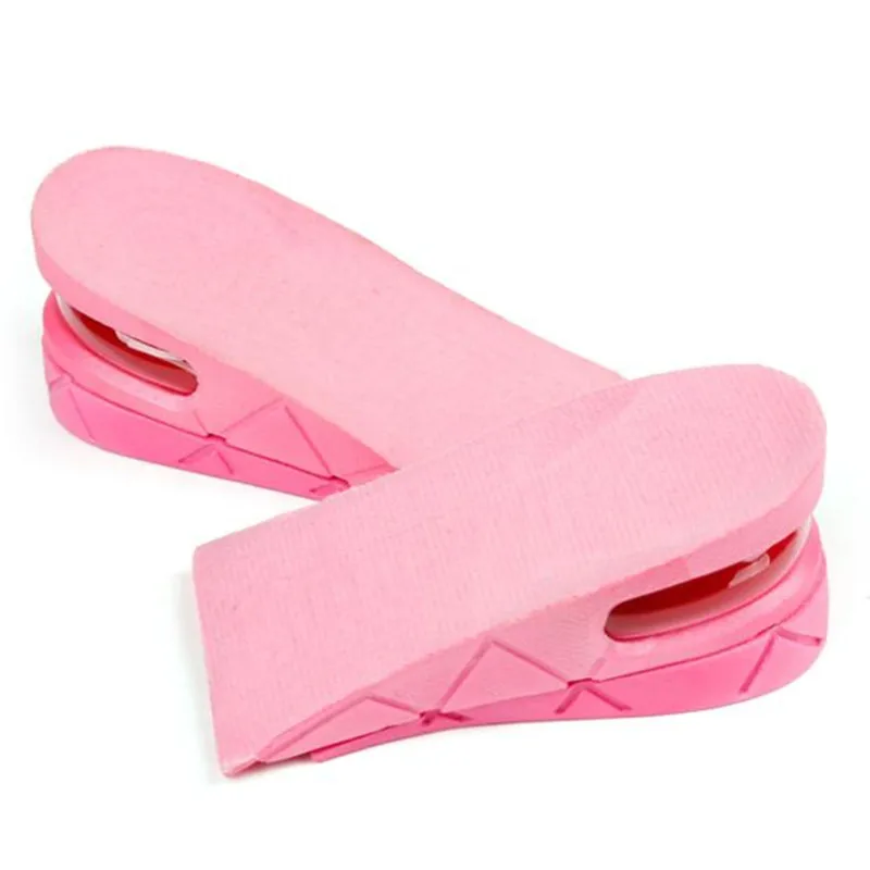 

2018 Height Increase Insole Adjustable 2-Layer 3.5-5CM Air Cushion Invisible Pads Soles Insoles inserts For Shoes Men/Women #35