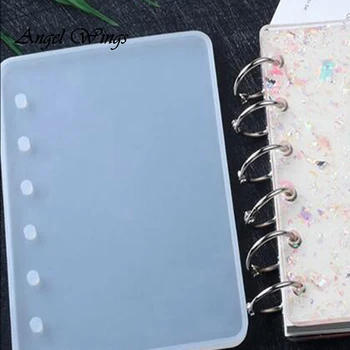 

1PC A5 A6 A7 Notebook DIY Handcraft Mold Expoxy Tools resin molds for jewelry silicone molds for 3D crafts A213