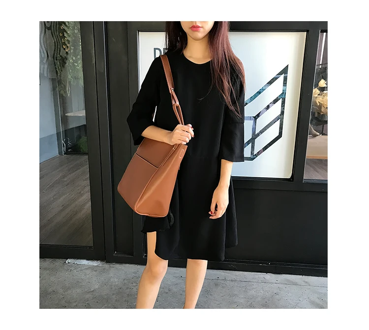 Brand Hot Sale Fashion Ladies Hobos Classic Women Handbag 100% Genuine Leather Large Capacity Shoulder Bag Casual Simple (8)