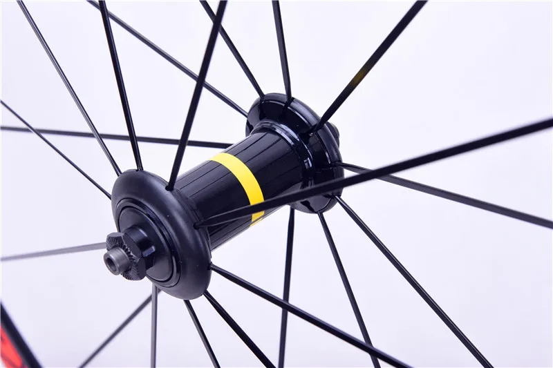 Дорожный 3k Cosmic BOB 23 мм широкий клинчер Глянцевая углеродная наклейка для велосипеда 50 мм Дорожный велосипед углеродная колесная алюминиевая
