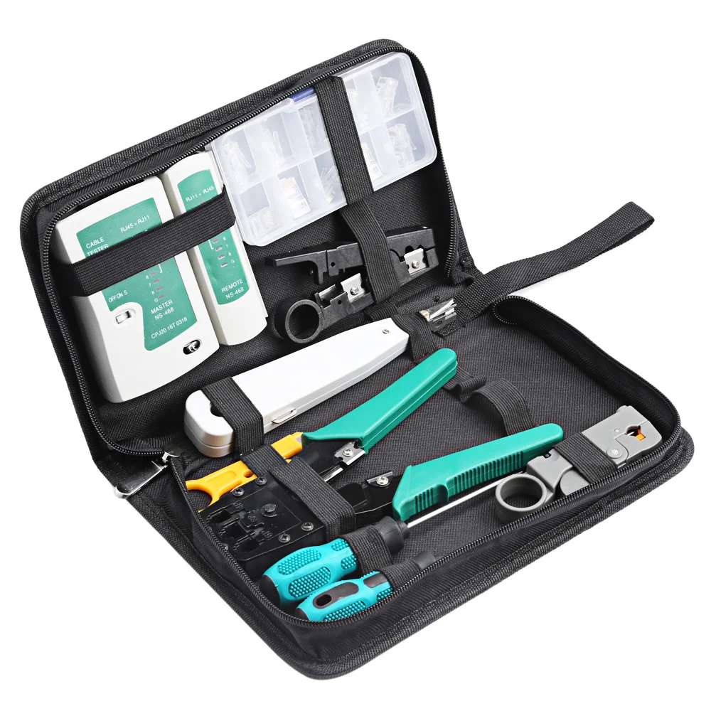 11 in 1 Generic Network Maintenance Computer Repair Kit