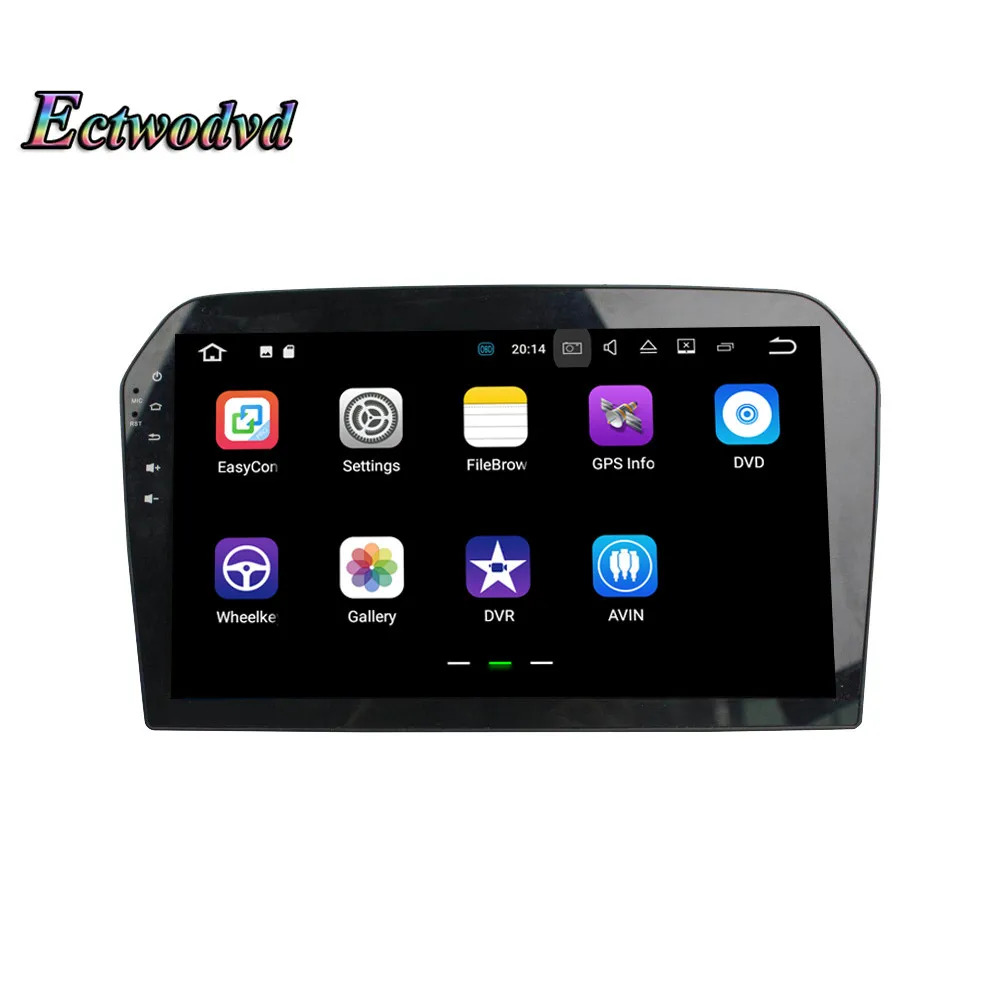 Excellent Ectwodvd Octa Core 4G RAM 64G ROM Android 9.0 Car Multimedia DVD Player GPS HeadUnit for VW Jetta 2012 2013 2014 2015 15