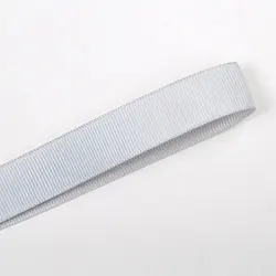 Elegant Grosgrain Ribbon Collection - Black, White, Silver, Red - Perfect for DIY Decorations and Wedding Parties, 100 Yards (Shell grey 007)