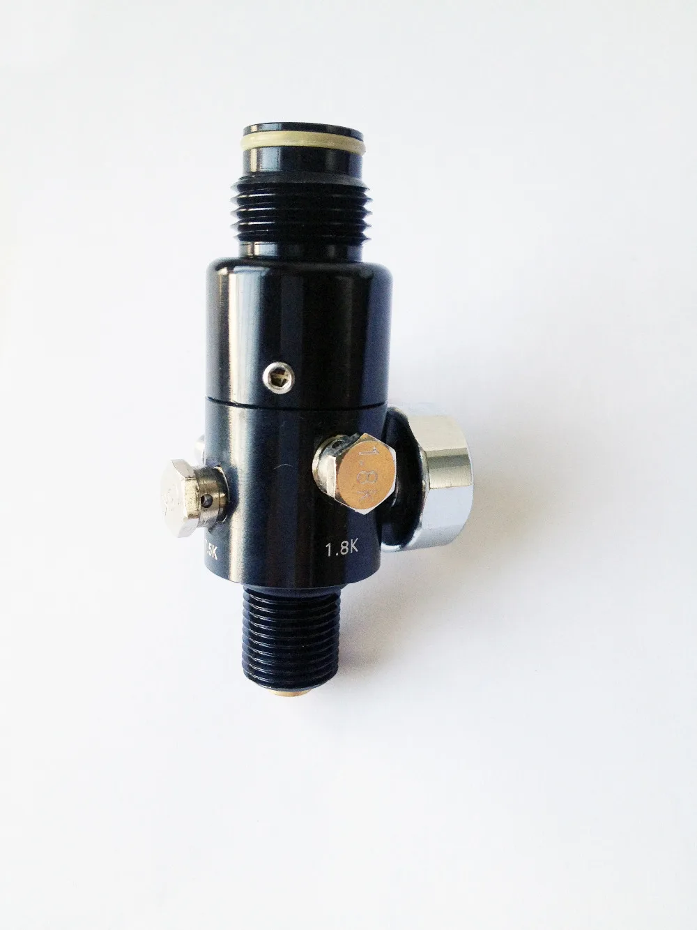 4500psi Пейнтбол Регулятор 850 psi выход высококачественный алюминиевый клапан для HPA цилиндров 5/8* 18UNF черный