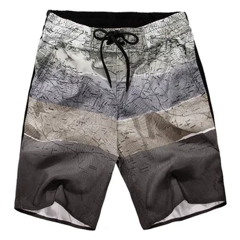 

Men's Summer Print Beach Shorts Men Summer Shorts Sports Work Casual Printed Beach Shorts Pants Trousers c0321