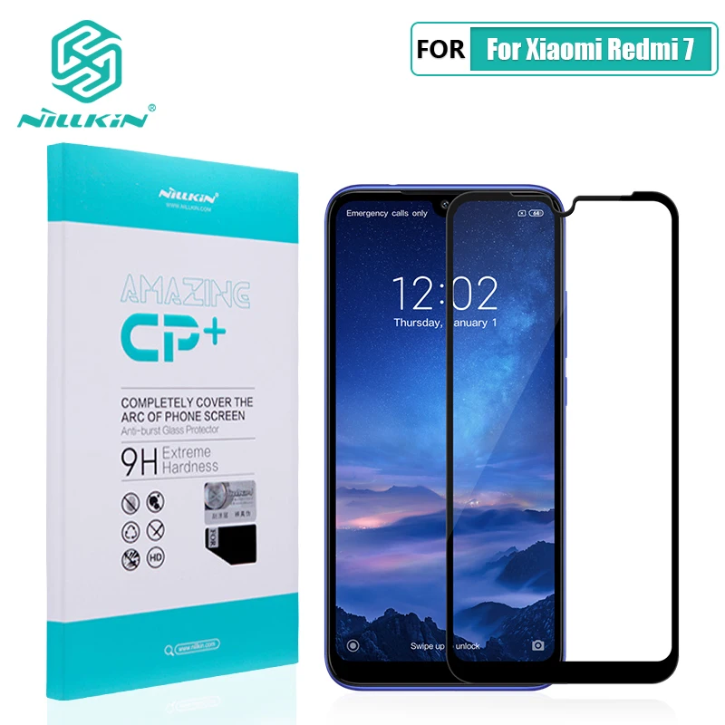 Защитное стекло для экрана redmi 7 с полным покрытием Nillkin CP+/H 9H 0,33 мм для xiaomi redmi 7, изогнутое закаленное стекло 6,26 ''redmi Y3