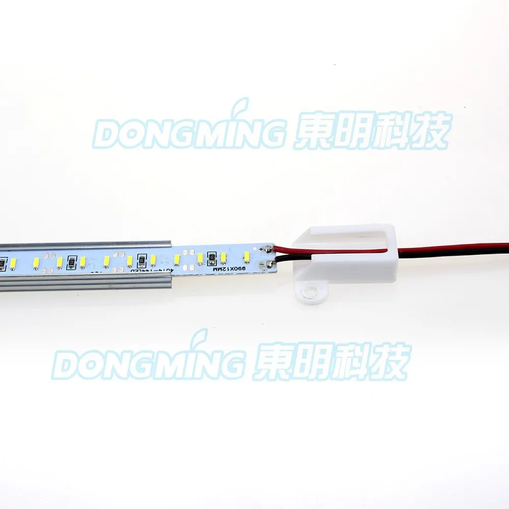 Алюминий U/V Профиль 1 м LED Жесткий полосы 4014 SMD 144 СИД Luces бар свет 12 В кухня ювелирные витрина свет холодный белый