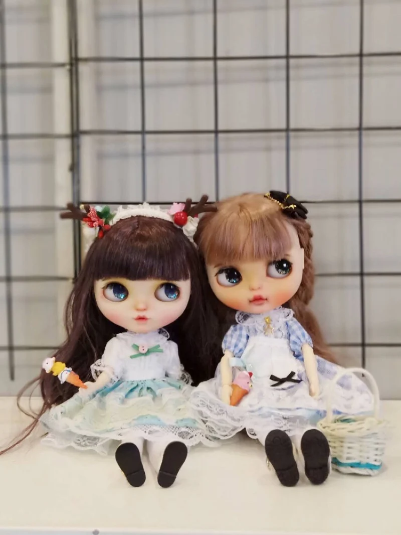 1 компл. kawaii Олень стиль платье одежда для Blyth куклы 11 ''11,5'' аксессуары Подарки