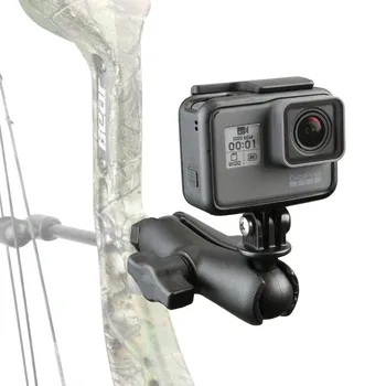 

Action Camera Bow Mount with Universal Gopro Tripod Adapter for Ram Mounts
