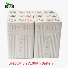 4 шт. 3,2 В 100AH CALB Lifepo4 высокомощный Аккумулятор для 12,8 В пакет солнечной энергии мотоцикла, Электромобиль UPS питания