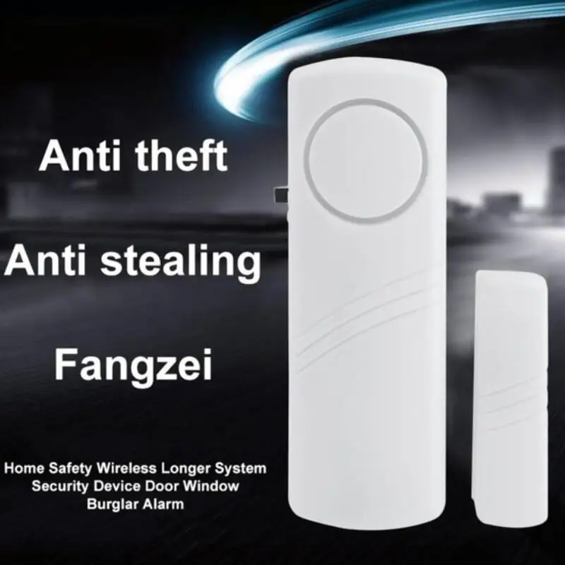 

Door Window Wireless Burglar Alarm With Magnetic Sensor Window Door Entry Anti Thief Home Alarm System Security Device Wholesale