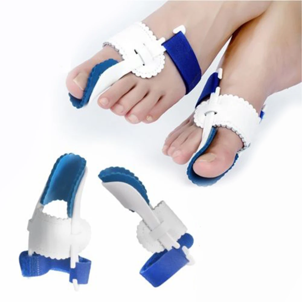 

1 Pair Big Toe Bunion Hallux Valgus Straighteners Night Splint Corrector Pain Relief 10.5*14.5*4cm