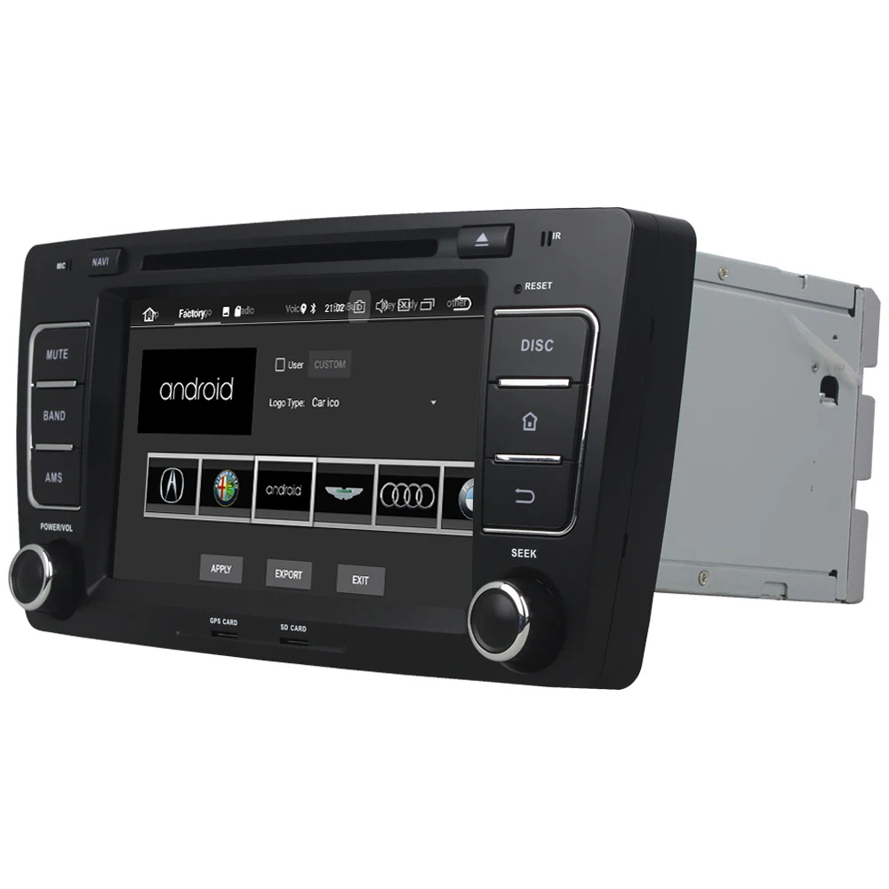 Best 8" Octa Core 4G Android 8.1 4GB RAM 64GB ROM RDS Car DVD Player Radio Stereo Head Unit GPS Glonass For Skoda Octavia 2009-2013 2