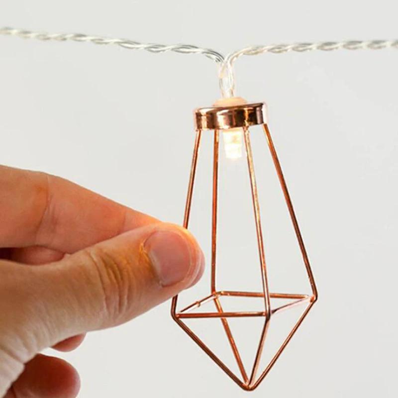  LED String Light Rose Gold Diamond 1020LEDs Water Droplet LED Fairy Battery Lights PartyGardenIndoorHolidayChristmas Decor (15)