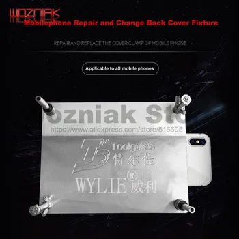 

Universal 99.99% Mobilephone Repair and Change Back Cover Fixture Glass fixing table for IPHONE SAMSUNG Platform