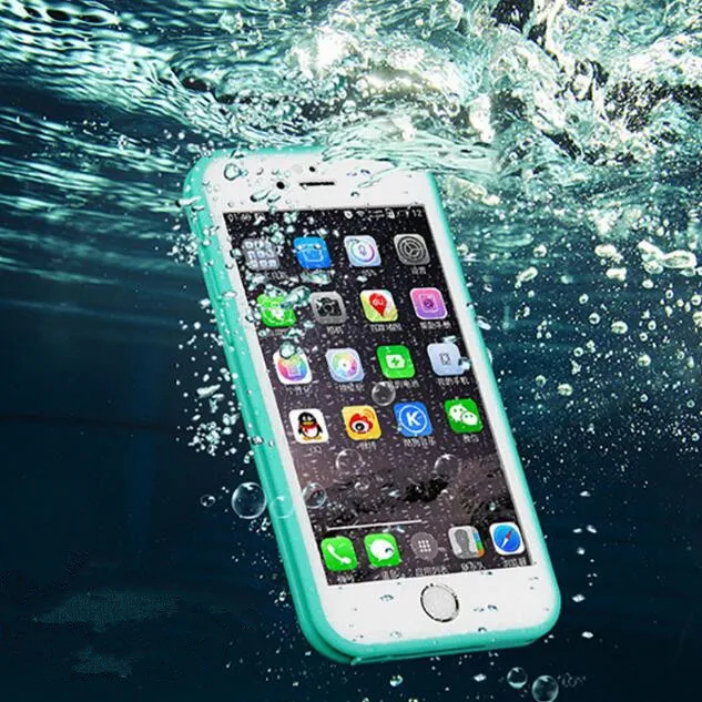 

Waterproof Dirtproof Shockproof 360 Front Back Case for Iphone X Xs Max Xr 8 7 6 6s Plus Ultra thin 100% Water Proof Cover