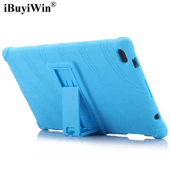 

Shock-proof Silicone Case for Lenovo Tab 4 8 TB-8504F/8504N/8504X 8.0 inch Tablet ,Ultra-thin Rubber TPU Funda Cover+Touch Pen