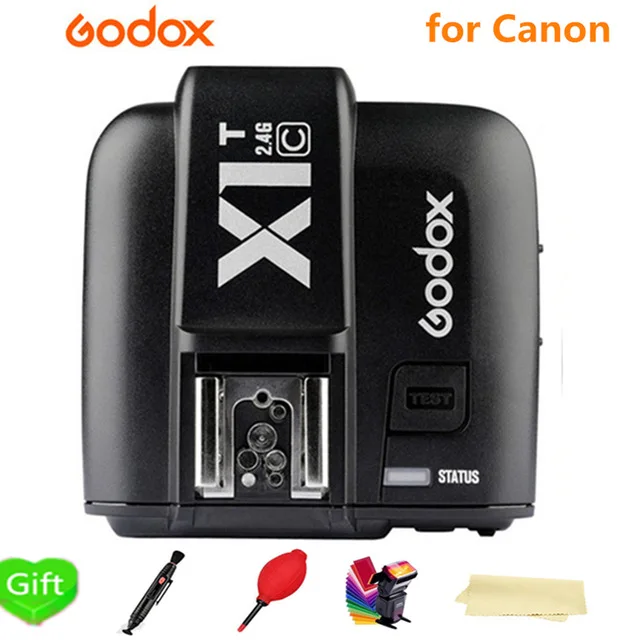Оригинальный триггер вспышки GODOX X1T-C TTL 1/8000s HSS 32 канала передатчик 2 4G беспроводной