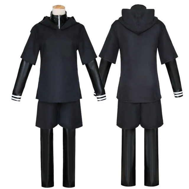 COSZTHKP заказ Токийские упыри Кен Kaneki косплей костюм, персональная Толстовка куртки Черный Бой Униформа Полный комплект с маской