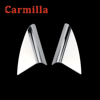 

Carmilla 2Pcs ABS Chrome Car A Column Front Door Circle Cover Trim Sticker for Kia Sportage R 2012 2013 2014 2015 Parts