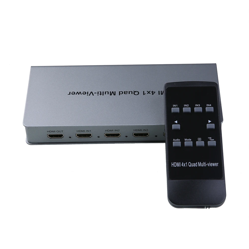 4 Порты и разъёмы 4x1 HDMI Multi Viewer Quad Экран реального времени multiviewer конвертер