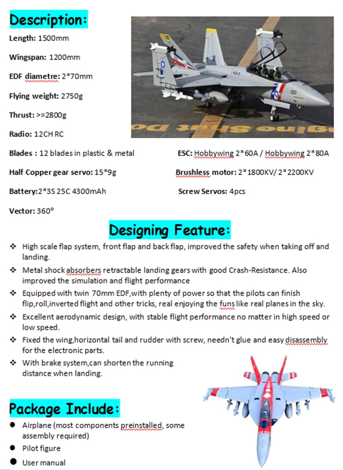 F18 Description