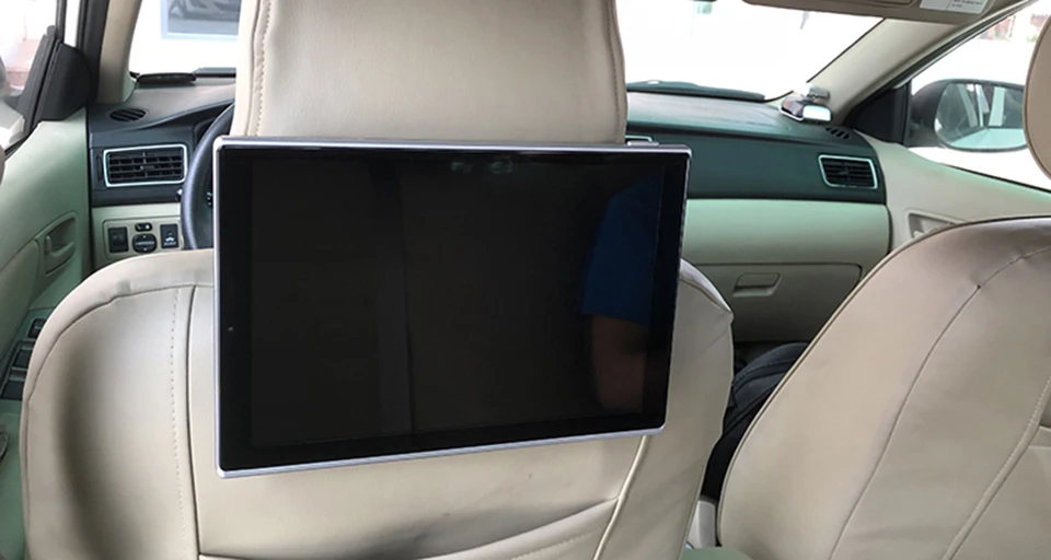 Discount New Items 2018 Electronics Car Television Android Headrest With Monitor For Audi Q7 Auto Accessories TV Screen 11.8 Inch 2PCS 1