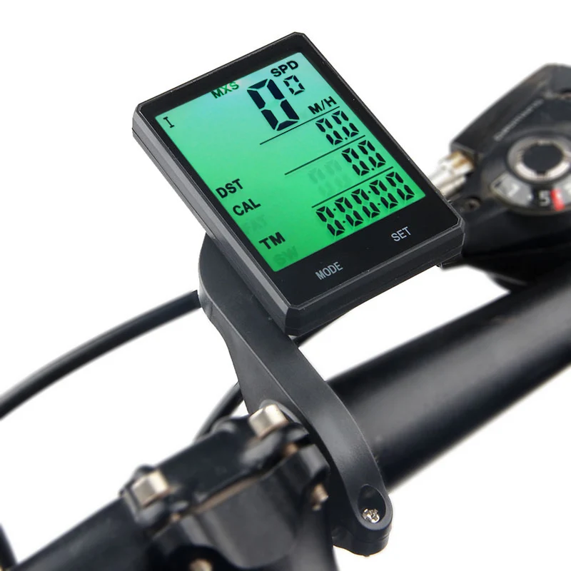

waterprof Bike Wireless cycling Computer Rainproof Multifunction Riding Bicycle Odometer Backlight Cycling Speedometer Stopwatch